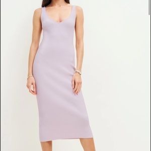 Reformation Heron Cotton Sweater Dress